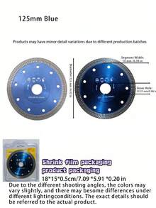 Tile Cutting, Vitrified Tile Cutting, Angle Grinder, Marble Processing Machine, Stone Processing, Tile Adjustment, Decoration, Tile Paving, Saw Blade, Marble Saw Blade, Diamond Sintered Pressing Saw Blade, Grid Saw Blade - multicolor - View 14