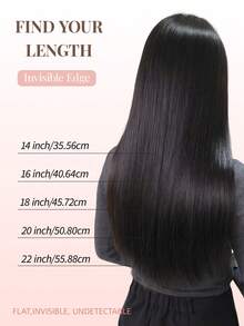 50 Strands Microlink Hair Extensions Human Hair, Natural Black Micro Loop Design, Ultra‑Smooth & Super‑Soft Silky Straight Micro Bead Texture, Premium Healthy Remy Hair, Easy Installation, Ideal For Women Daily Hair Volume Boosting - S1B - View 10