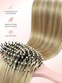 50 Strands Micro Loop Hair Extensions Real Human Hair P18/613# Caramel Blonde To Bleach Blonde Microbead Hair Extensions Utral Smooth And Super Soft Silky Straight Micro Loop Healthy  Human Hair Extensions For Woman Halloween Costumes - S18/613 - View 4