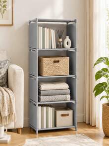 Light Luxury Gold Handle Dustproof Storage Cabinet Multi Combination Organizer Rack For Living Room Balcony Entryway - Multicolor - View 2