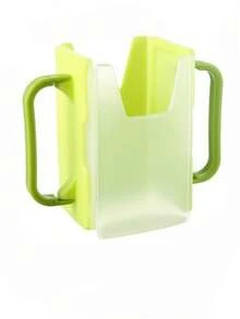 1Pc Baby Pouch Protector, Squeeze-Resistant & Leak-Proof Food Pouch Holder, Juice Box Holder, Reusable Milk Anti-Squeeze Cup Set, Drink Spill-Proof Cup Set - Multicolor - View 7