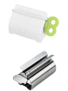 2PCS Toothpaste Squeezer Slouchy Children Toothpaste Squeezer Tool Clip Facial Cleanser Squeezer Manual Rotating Squeezer Tool - multicolor - View 17