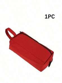 Canvas Pencil Case With Handle, Large Capacity Pen Pouch Bag With Zipper, Portable Stationery Organizer For Office College, Multi-Color Available - multicolor - View 14