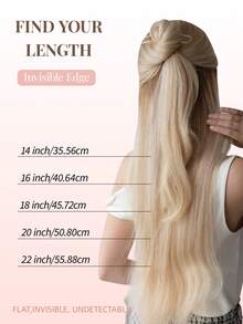 50 Strands Micro Loop Hair Extensions Real Human Hair P18/22#Balayage Caramel Blonde To Bleach Blonde Microbead Hair Extensions Utral Smooth And Super Soft SilkyStraight Micro Loop Healthy  Human Hair Extensions For Woman - S18A/613A - View 8