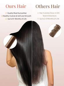 50 Strands Micro Loop Hair Extensions Real Human Hair, #99J Wine Red Microbead Design, Ultra‑Smooth & Super‑Soft Silky Straight Texture, Premium Remy Hair, Easy To Apply, Perfect For Women Daily Styling And Halloween Cosplay Occasions - S99J - View 8