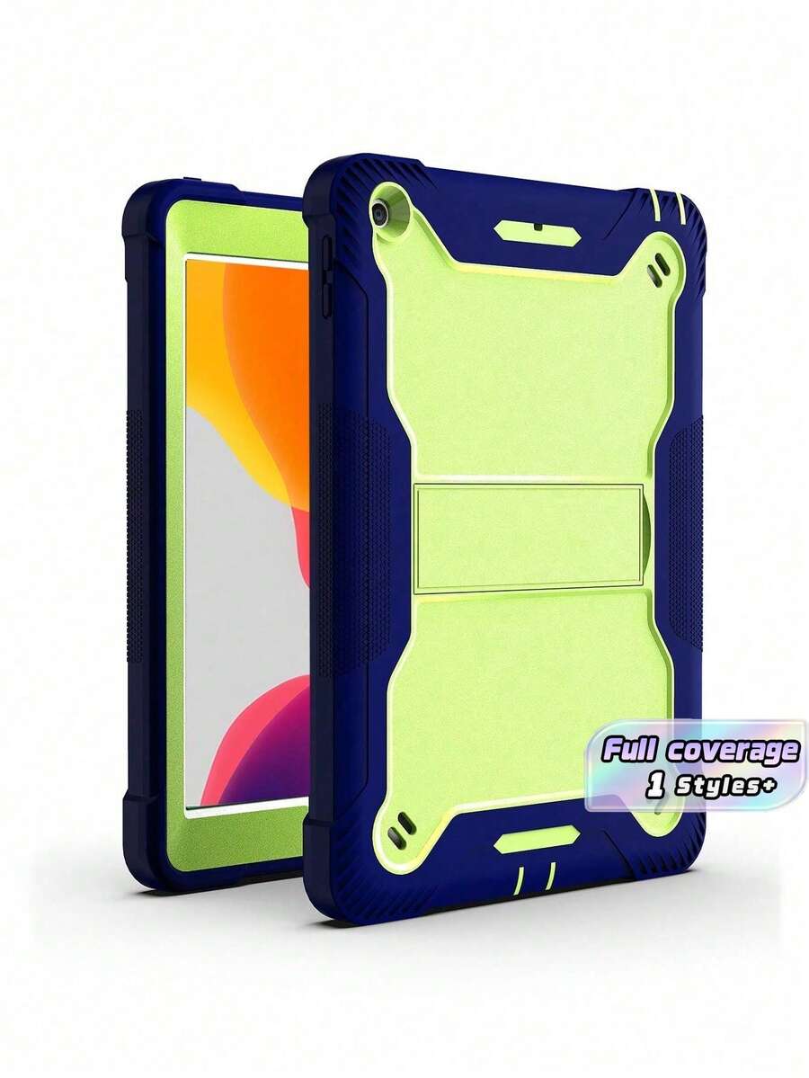 1 Robot Armor Tablet Protective Case, Suitable For (Some Models Come With A Pen Slot) - Yellow - View 1