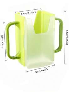 1Pc Baby Pouch Protector, Squeeze-Resistant & Leak-Proof Food Pouch Holder, Juice Box Holder, Reusable Milk Anti-Squeeze Cup Set, Drink Spill-Proof Cup Set - Multicolor - View 8