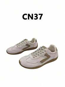 Women's Casual Sports Shoes, Perfect Gift For Girlfriend - Khaki - View 13
