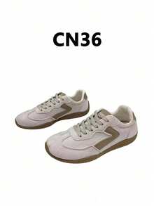Women's Casual Sports Shoes, Perfect Gift For Girlfriend - Khaki - View 11