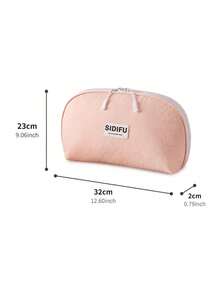 Travel Underwear Organizer Bag With Individual Compartments For Bra, Panties & Socks, Large‑Capacity Multi‑Functional Portable Cosmetic Toiletry Pouch For Business Trip & Vacation - Multicolor - View 8