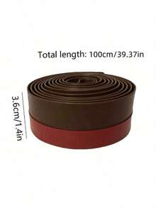 1PC Silicone Rubber Door Seal Strip, Self-Adhesive Weather Stripping, Windproof Draft Stopper, Anti-Collision Guard For Retail Store, Restaurant, Hotel, Security Door, Glass Door, Home Decor Gift - multicolor - View 8