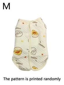Dog Cat Winter Clothes, Button‑Up Fleece Pet Outfit, Thick Minky Velvet Warm Coat For Small & Medium Dogs, Suitable For Bichon, Pomeranian, Teddy And Poodle, Autumn Winter Pet Warm Apparel For Puppy Kitten - Air cotton back buckle - eggshell duck - View 12