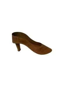 1PC Metal RustyLook HighHeel Shoe FlowerPot VintageStyle Simulation FlowerBasket Garden Ornament For Porch Yard Patio Balcony Home Decoration Wedding Birthday Gift Trending - one size fits all - View 8