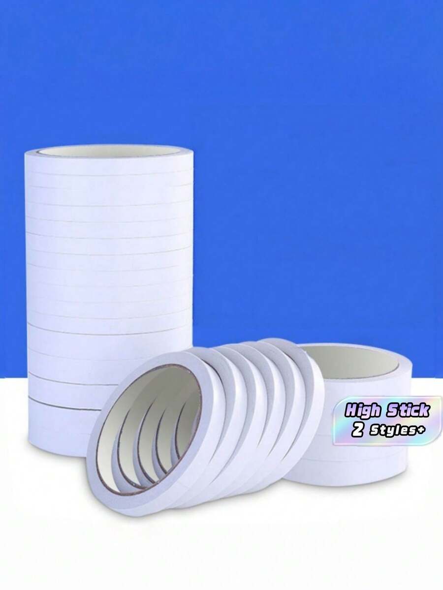 Double Sided Tape High Stick Easy Tear Paper Tape For Craft Office School Supplies Sticker - one size fits all - View 1