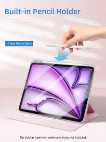 Protective Cover For The Tablet Air 8 (M4) 2026 (13-Inch) Supports 360-Degree Free Rotation. The Adjustable Stand Allows For Seamless Switching Between Vertical And Horizontal Modes, Meeting All Your Daily Usage Needs. - Pink - View 6