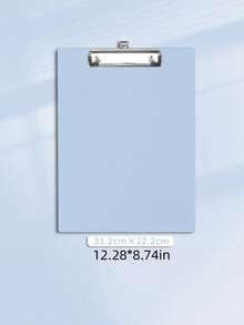1pc Solid A4 Hard Board Clipboard File Folder Writing Pad Meeting Clip For Office Conference Home Desk Document Signature Daily Use Functional Convenient Practical Office Supplies Must Have - various - View 13