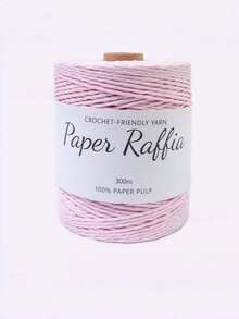 1pc 3mm/60m Sparkle Crochet Yarn, Durable Glitter Thread For DIY Handmade Bags, Festival Decor & Jewelry Accessories, Shiny Knitting Cord For Craft Projects - Multicolor - View 19