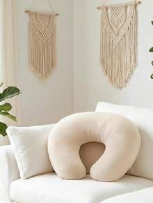 SHEIN 2 Buah Sarung Bantal Menyusui Bayi Katun Krepe Murni, Sarung Bantal Penyangga Pasca Melahirkan Bermotif, Dapat Dilepas dan Dicuci, Tanpa Isian Bantal - MultiWarna - View 5