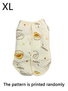 Dog Cat Winter Clothes, Button‑Up Fleece Pet Outfit, Thick Minky Velvet Warm Coat For Small & Medium Dogs, Suitable For Bichon, Pomeranian, Teddy And Poodle, Autumn Winter Pet Warm Apparel For Puppy Kitten - Air cotton back buckle - eggshell duck - View 14