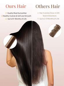 50 Strands Microlink Hair Extensions Human Hair, 2# Light Brown Micro Loop Extensions, Silky Straight Micro Bead Design, Premium Remy Human Hair, Easy Installation & Long‑Lasting Wear, Ideal For Women To Boost Hair Volume - S2 - View 11