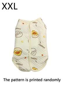 Dog Cat Winter Clothes, Button‑Up Fleece Pet Outfit, Thick Minky Velvet Warm Coat For Small & Medium Dogs, Suitable For Bichon, Pomeranian, Teddy And Poodle, Autumn Winter Pet Warm Apparel For Puppy Kitten - Air cotton back buckle - eggshell duck - View 15