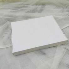 10pcs/Pack Kraft Paper & White Cardboard Transparent Pvc Window Display Gift Box For Towels, Silk Scarves, Toys, Necklaces, Etc. - Boxes - View 2