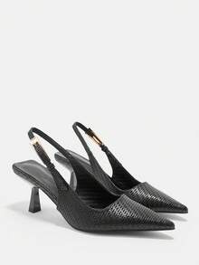 Woven black