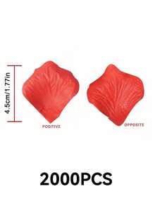 2000 Kelopak Mawar Buatan dari Kain Non-Woven Bergaya Romantis, Cocok untuk Pesta Lamaran, Dekorasi Hari Valentine, Dekorasi Pernikahan, Dekorasi Kamar, Dekorasi Ulang Tahun, Dekorasi Rumah, Dekorasi Pemandangan, dll. - warna-warni - View 11