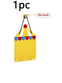 1PC Felt Hanging Jewelry Storage Bag,Wall‑Mounted Hair Accessory Organizer Pouch,For Hair Claw,Hair Hoops,Hairpins,Space‑Saving Wall Hanging Hair Decor Storage Holder - Multicolor - View 10