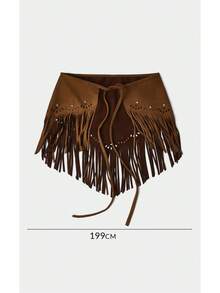 Noxbound Understated Leather Decorative Belt Suitable For Matching With Dresses And Long Pants - A - View 8