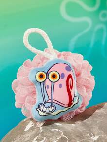 SpongeBob SquarePants | SHEIN 1Pc/3pc Cute Three-Dimensional Bath Ball, Super Soft Foaming Net - Multicolor - View 2