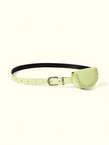 Popjeli Rivet Fashion Women's Waist Bag Suitable For Party And Pants - Multicolor - View 4