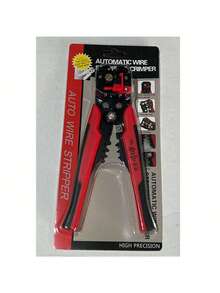 Professional Electrician Automatic Wire Stripping Pliers - Multifunctional, 24-10AWG Range, Fast Stripping And Cutting Cable Crimping Tool, With Anti Slip Grip, Used For Home Decoration, Home Appliance Repair And Car - Multicolor - View 12