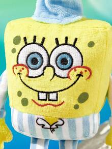 SpongeBob SquarePants | SHEIN 1 Cartoon Doll Pendant, Cute And Stylish, Can Be Hung On Bags And Keys. - Yellow - View 2