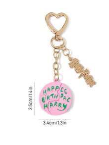 HARRY POTTER X SHEIN 金合金金色包包吊飾，禮物，返校季 - 彩色 - 查看 4