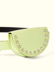 Popjeli Rivet Fashion Women's Waist Bag Suitable For Party And Pants - Multicolor - View 9