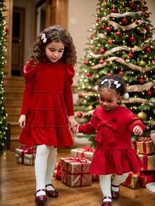 Cozy Pixies Autumn And Winter College Children's Fun Cute Red Versatile Comfortable Fashion Versatile Soft Sole Girls Children's Flats Back To School Party Party - Burgundy - View 2