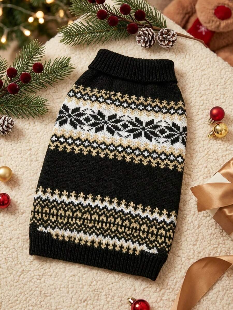 PETSIN Cute Pet Christmas Sweater, Autumn/Winter - Multicolor - View 1