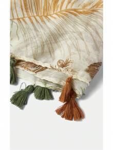 Noxbound Bearded Scarf - Khaki - View 8