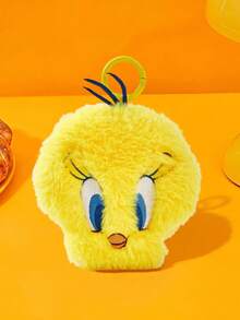 LOONEY TUNES X POKOJA LAND 1pc Co-Branded 3D Head Keychain, Classic Design, Can Be Hung On Bags, Key Chains, Schoolbags, Great For Teenagers & Adults, A Unique Gift For Birthday Or Anniversary - Yellow - View 1
