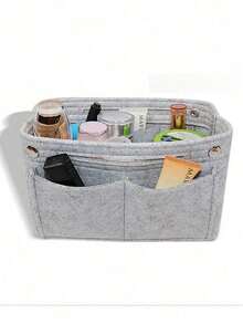 1PC Handheld Felt Storage Bin Large Capacity Portable Car Organizer Tote Bag For Home Office Travel Gift Box Multiple Colors For Birthday Holiday - Multicolor - View 19