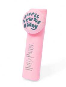 HARRY POTTER X SHEIN 1 Buah Penutup Bahu Sabuk Pengaman, Warna Pink. - harry potter - View 4