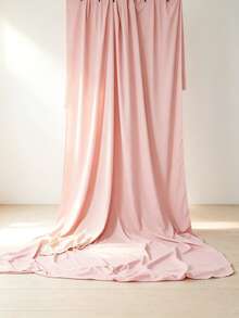 Premium Pink Photography Backdrop, A Reusable Hanging Fabricbackground For Studios, Parties, Vlogs, And Product Photography, Comes With No-Trace Nail Clips. - multicolor - View 4