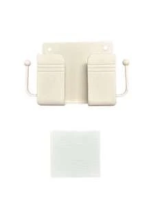 Wall-Mounted Phone Holder Storage Organizer Rack Box, Multi-Functional Wall Hanging Bedside Cellphone Bracket With Multi-Color Options, Compatible With , Android Phone, Birthday Gift, Family, Friends Phone Stand, Phone Accessories - Multicolor - View 10