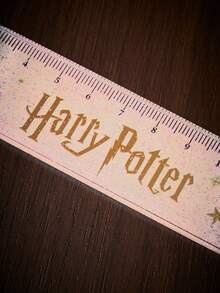 HARRY POTTER X SHEIN Fashion Cartoon Acrylic Ruler, Learning, Stationery, Creativity - Harry Potter - View 4