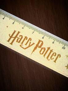 HARRY POTTER X SHEIN Fashion Cartoon Acrylic Ruler, Learning, Stationery, Creativity - Harry Potter - View 4
