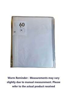 1pc A4 Size Transparent Sleeve Document Organizer With Large Capacity For Papers And Suitable For Students Or Office Use, Package Will Be Randomly Sent, Back To School Essentials, Creative Gift For Thanksgiving, Christmas, Birthday, Halloween - White - View 16