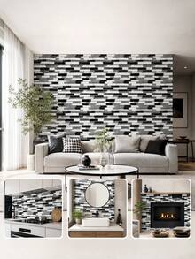 Vintage Room Wallpaper, Cozy Bedroom Living Room Headboard Background Cloth, Light Luxury Background Wall Paper - multicolor - View 6