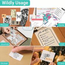 Self-Adhesive Printing Paper, Portable Wireless Thermal Printer Stickers, Suitable For Mini Printer Paper And Most Instant Printing Cameras Back To School - 57*25mm - View 4