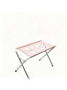 1Pc Foldable Stainless Steel Pet Bath Stand, Non‑Slip Pet Grooming Bath Table For Dogs And Cats. Portable Fixed Shower Rack For Large Dogs & Cats, Pet Bathing & Grooming Table, Home Bath & Beauty Desk, Anti‑Escape Pet Bath Bracket - Multi-color - View 7